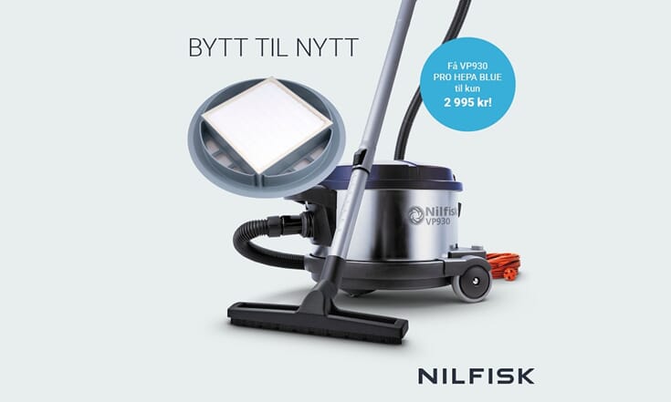 Nilfisk BYTT-TIL-NYTT kampanje