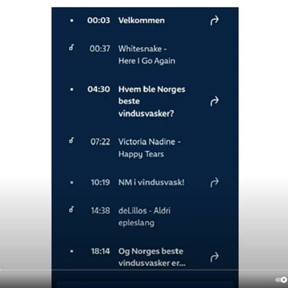 NRK`s intervju av oppgjøret mellom Oliver Olaussen og David Storbraaten