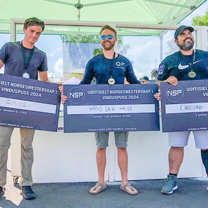 Norges Beste Vinduspusser 2024!