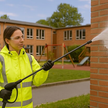 Softwash vs Høyttrykkspyling