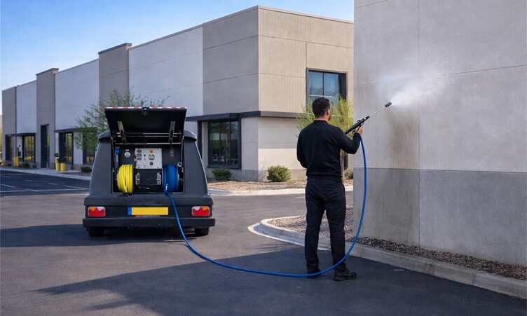 Høytrykkspylere og tilbehør