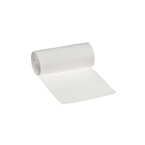 Avfallspose hvit 6 liter 30x35 cm 100 x 10 rl