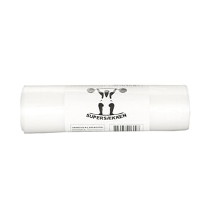 Supersekken klar 100 liter 10 x 25 rl