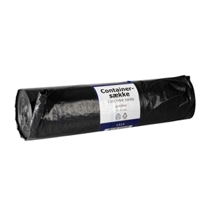 Containersekk sort 140 liter 10 x 12 rl 92 x 114,5 cm