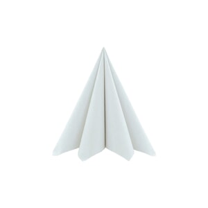 Serviett hvit Airlaid 40x40 cm 6 x 50 stk