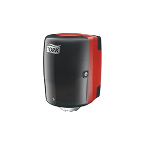 Tork dispenser W2 Maxi senterrull plast rød/svart