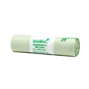 Naturabiomat Avfallsekk komposterbar 240 liter 10 x 10 rl
