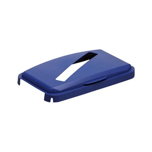 Durabin Durable Henglset lokk m/hull blå