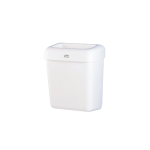 Tork B2 avfallsbeholder 20 liter plast hvit