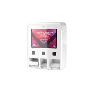 Tork dispenser Feminine Care plast hvit