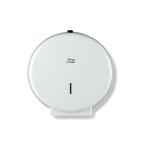 Tork dispenser T1 toalettpapir metall hvit