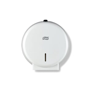 Tork dispenser T2 toalettpapir metall hvit