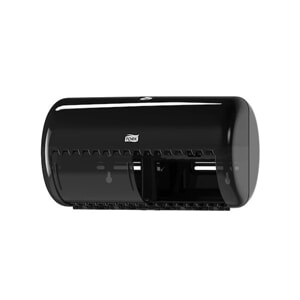 Tork dispenser T4 toalettpapir Twin plast sort