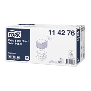 Tork Premium T3 toalettpapir i ark 2 lag 30 x 252 ark