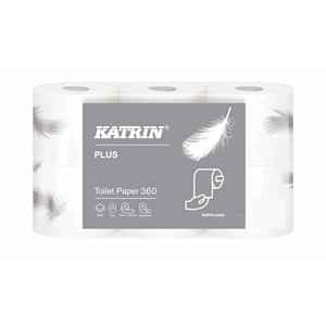 Katrin Plus 360 toalettpapir 2 lag 50 m x 42 rl