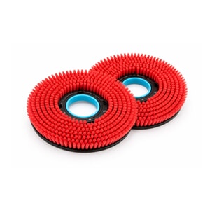 I-Mop Børstesett hard rød 2 stk til I-Mop XXL