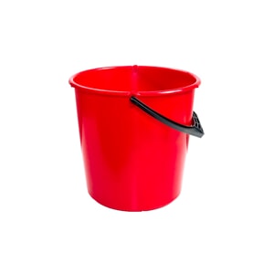 NSP Plastbøtte rund rød 10 liter