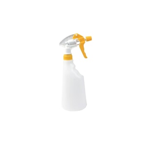 Sprayflaske komplett m/gul trigger 600 ml