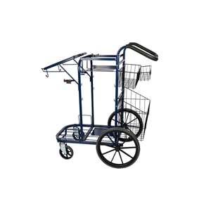 NSP Renholdsvogn Total m/store hjul