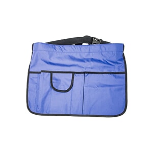 Rengjøringsforkle Blå m/lommer