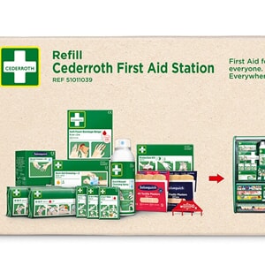 Cederroth Førstehjelpsstasjon refill