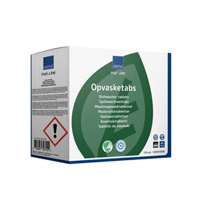 Puri-Line minioppvasktabletter uten klor/farge 120 stk