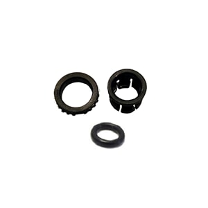 Ionic JG Låsekobling i lokk sort (2 deler og pakning)