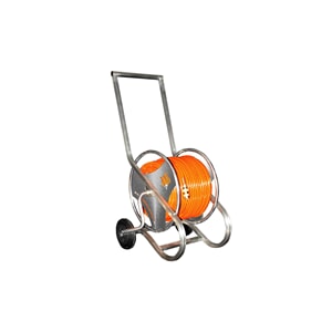 Ionic Trommel 100 m 8 mm slange, rustfri