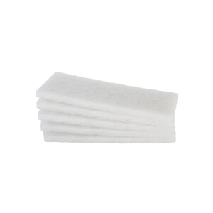 Tucker Scrubber pads hvit 28 cm 10 stk