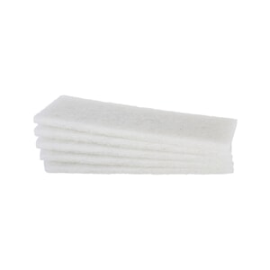 Tucker Scrubber pads hvit 43 cm 10 stk